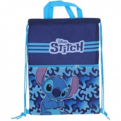 SACO AZUL STITCH 45X34.5 CM