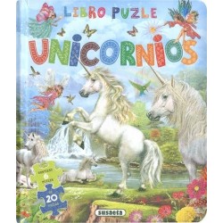 LIBRO PUZLE UNICORNIOS