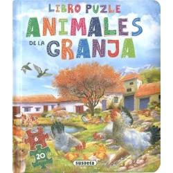 LIBRO PUZLE ANIMALES DE LA GRA