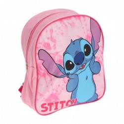 MOCHILA STITCH ROSA 30X26X10