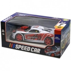 COCHE NASCAR RC ROJO-BLANCO