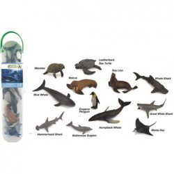 TUBO ANIMALES MINI MARINOS