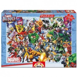 PUZZLE HEROES MARVEL 1000