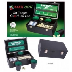 SET JUEGOS AZAR 4 EN 1