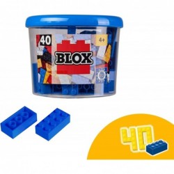 BLOX- BOTE CON 40 BL AZUL