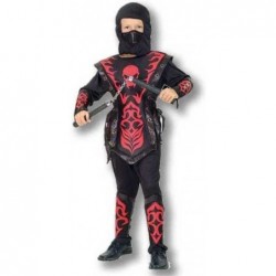 DISFRAZ NINJA ROJO T S