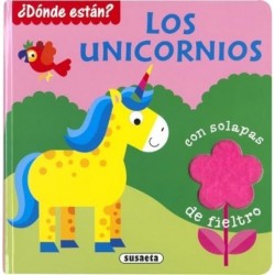 LOS UNICORNIOS SOLAPAS FIELTRO