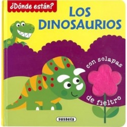 LOS DINOS SOLAPAS FIELTRO