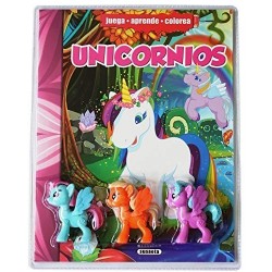 COLOREA Y JUEGA UNICORNIOS