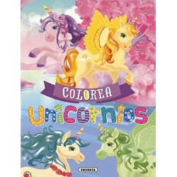 LIBRO COLOREA UNICORNIOS