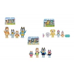 BLUEY PACK 4 FIGURAS