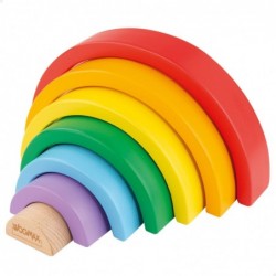 JUEGO ARCO IRIS DE MADERA