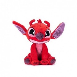 PELUCHE 25CM LEROY STITCH ROJO