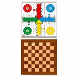 TABLERO PARCHIS Y AJEDREZ