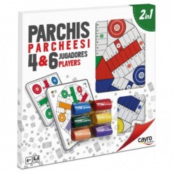 TABLERO PACHIS 6 Y OCA 4 FICHA