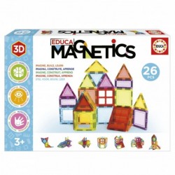 MAGNETICS EDUCA 26 PCS