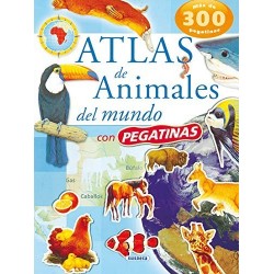 ATLAS ANIMALES PEGATINAS