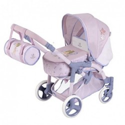 COCHE MUÑECAS 3X1 PLEGABLE ROS