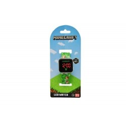 RELOJ LED MINECRAFT