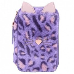 ESTUCHE TRIPLE LILA LEO