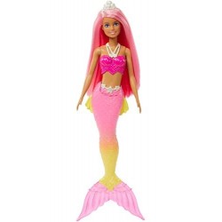 BARBIE SIRENA COLA ROSA