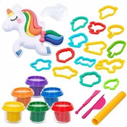 PACK PLASTILINA UNICORNIO