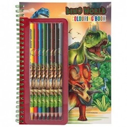 DINO WORLD LIBRO DE COLOREAR