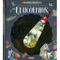 LIBRO LINTERNA UNICORNIOS