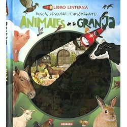 LIBRO LINTERNA ANIMALES GRANJA