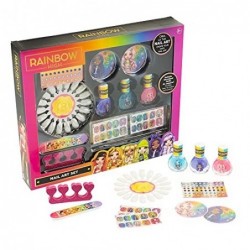 SET DECORA TUS UNAS RAINBOW