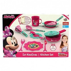 SET COCINA MINNIE MOUSE 17 ACC