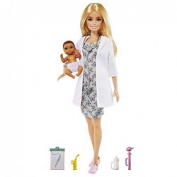 BARBIE DOCTORA CON BEBE