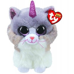 BEANIE BOO ASHER CAT 24CM