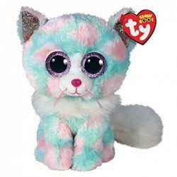 BEANIE BOO OPAL CAT 15CM