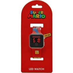 RELOJ LED SUPER MARIO