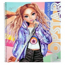 LIBRO PARA COLOREAR POPSTARS