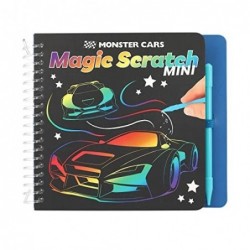 MINI MAGIC SCRATCH MONSTER CAR