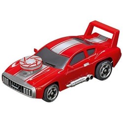 COCHE CARRERA GO MUSCLE RED