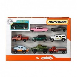 MATCHBOX PACK 9 COCHES