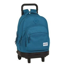 MOCHILA GDE RUEDAS AZUL