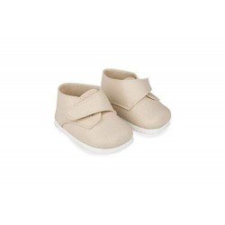 BOTA BEIGE PARA MUNECOS 45 CM