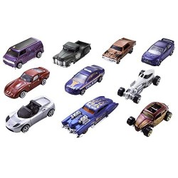 PACK 10 VEHICULOS HOT WHEELS