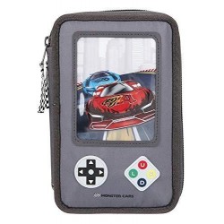 ESTUCHE MONSTER CARS