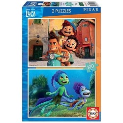 PUZZLE 2X100 LUCA DISNEY